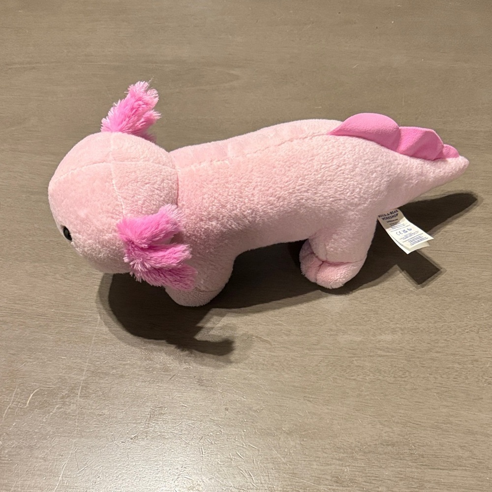 Build-A-Bear Pink Axolotl Stuffed Animal - Picture 3 of 3
